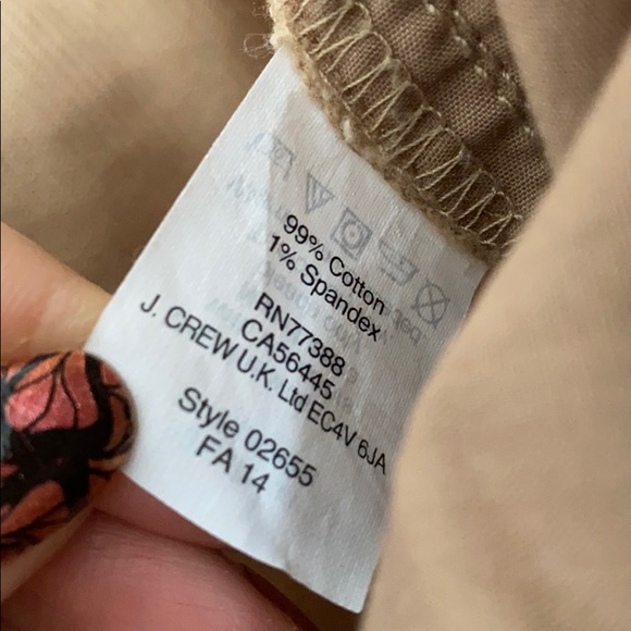 J. Crew Factory Skinny Toothpick Corduroy pants - Picture 8 of 8